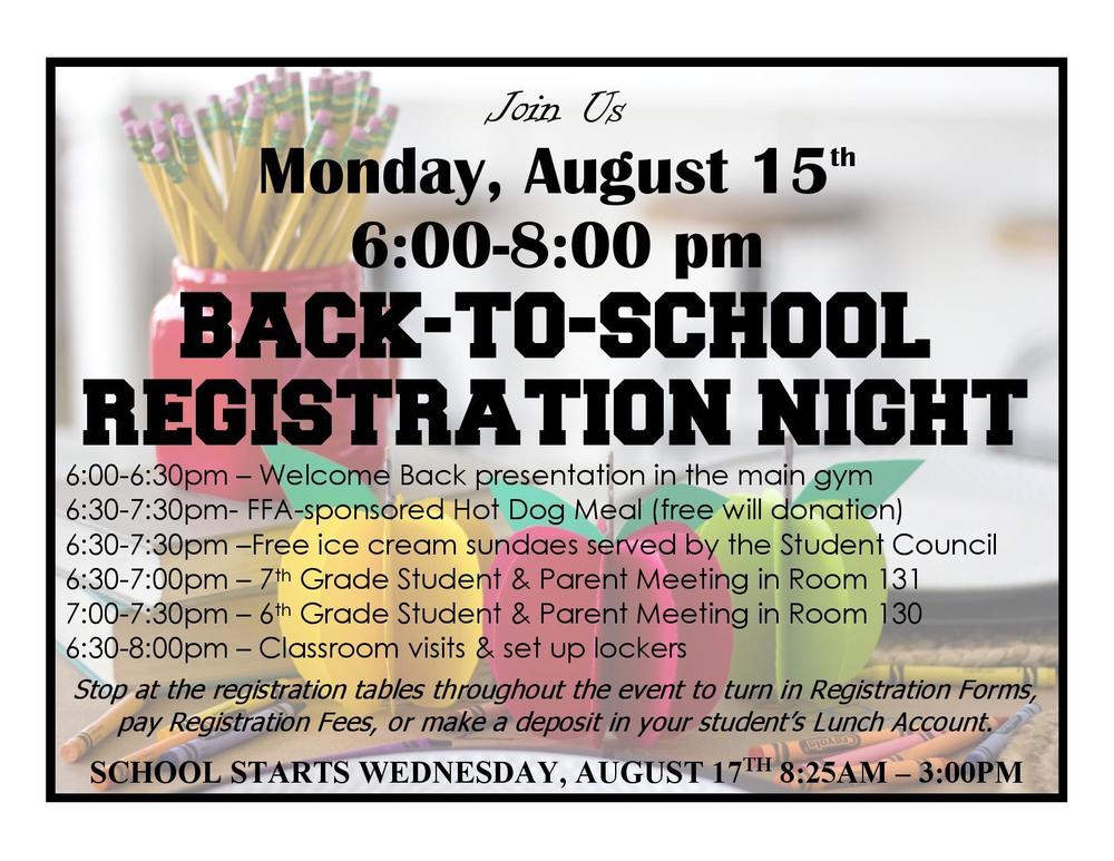 Back to School Night