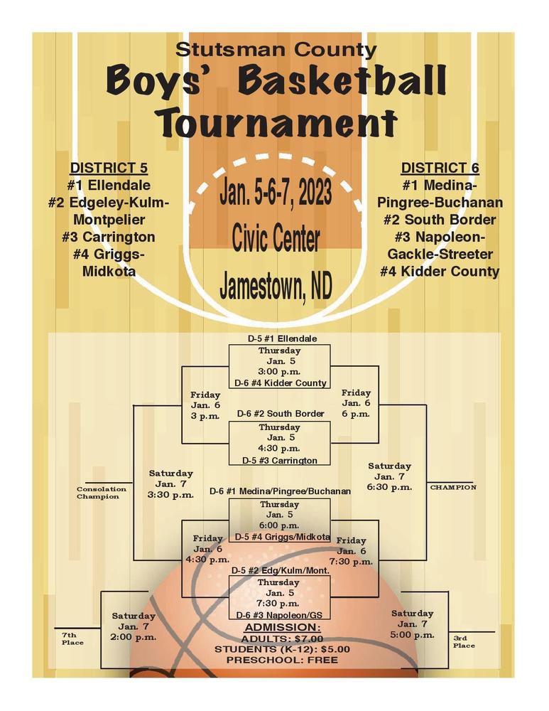 Boys' Stutsman County Tournament