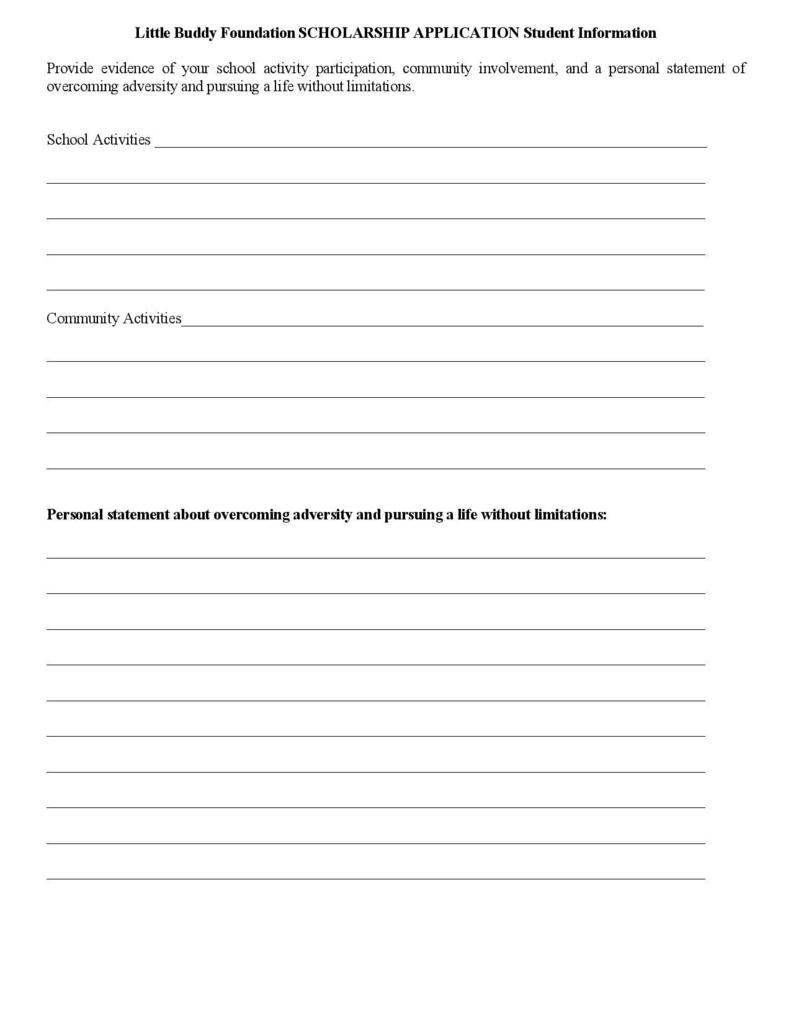 Application Page 3