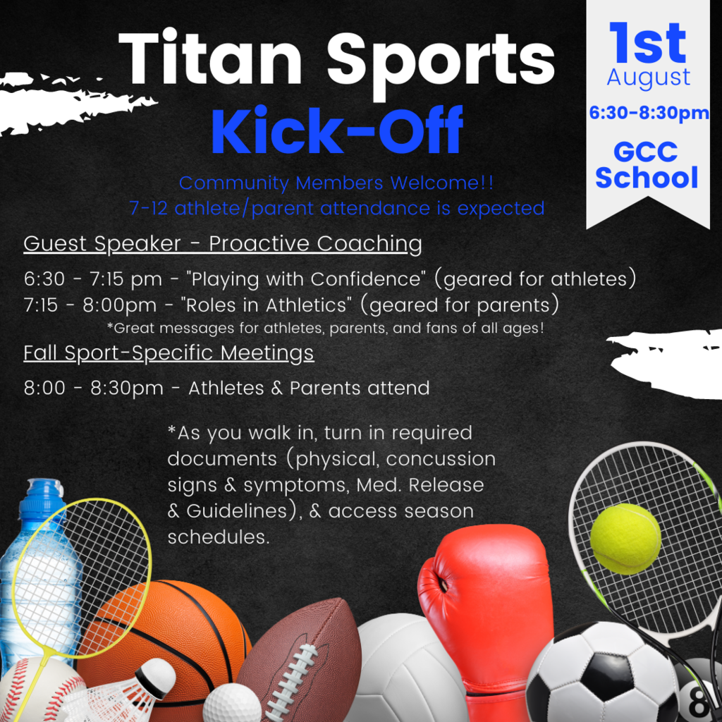 2023-24 Titan Sports Kick-Off